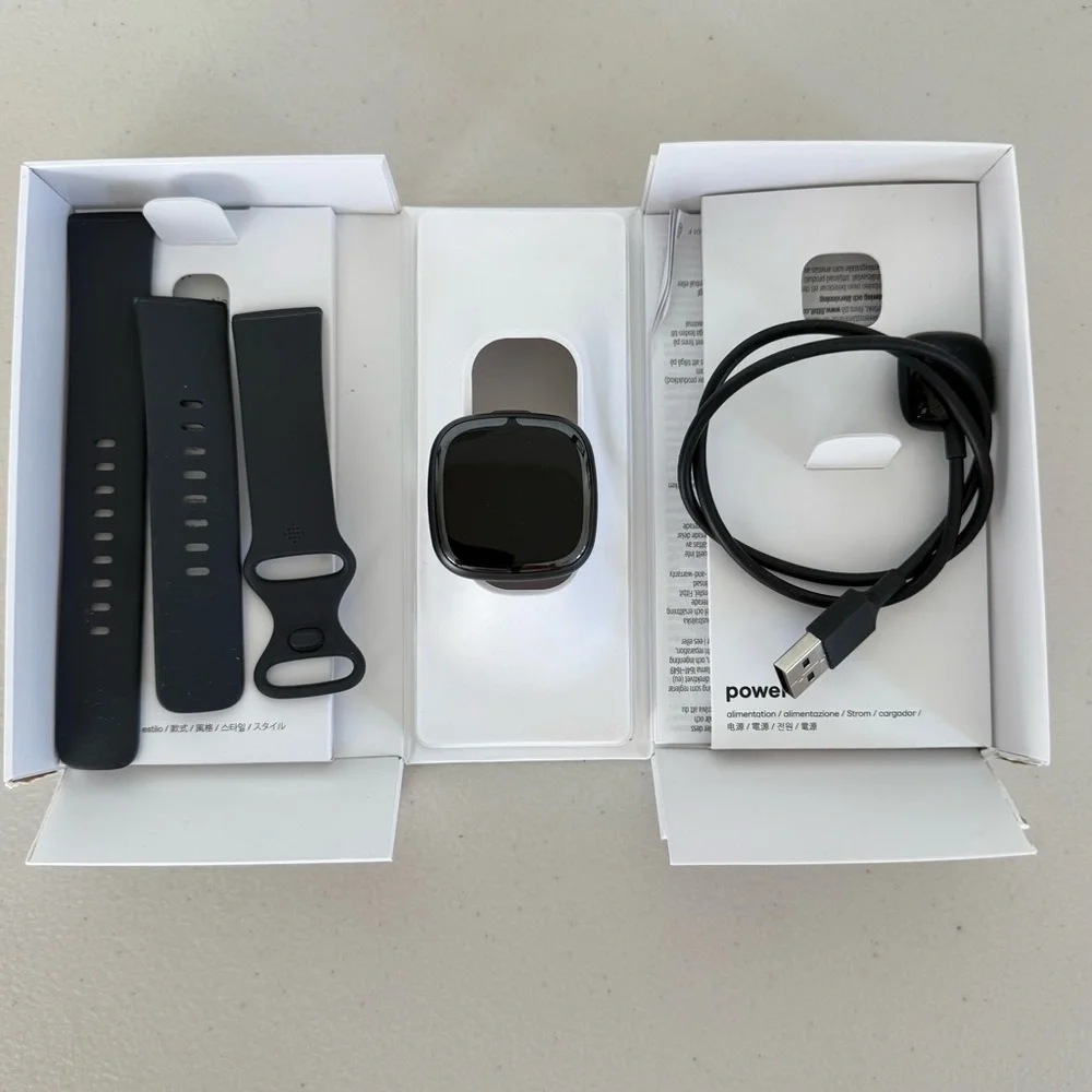 Fitbit Sense 2 Advanced Health & Fitness Smartwatch Grey Graphite Aluminum